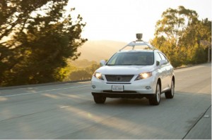 La Lexus autonome de Google.