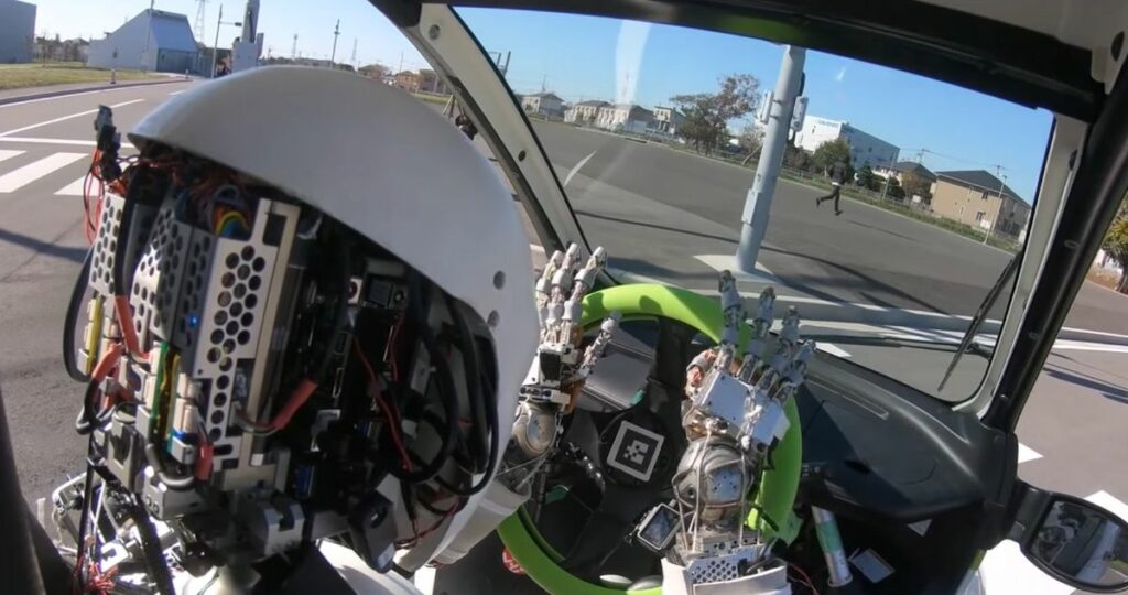 musashi robot humanoide voiture autonome