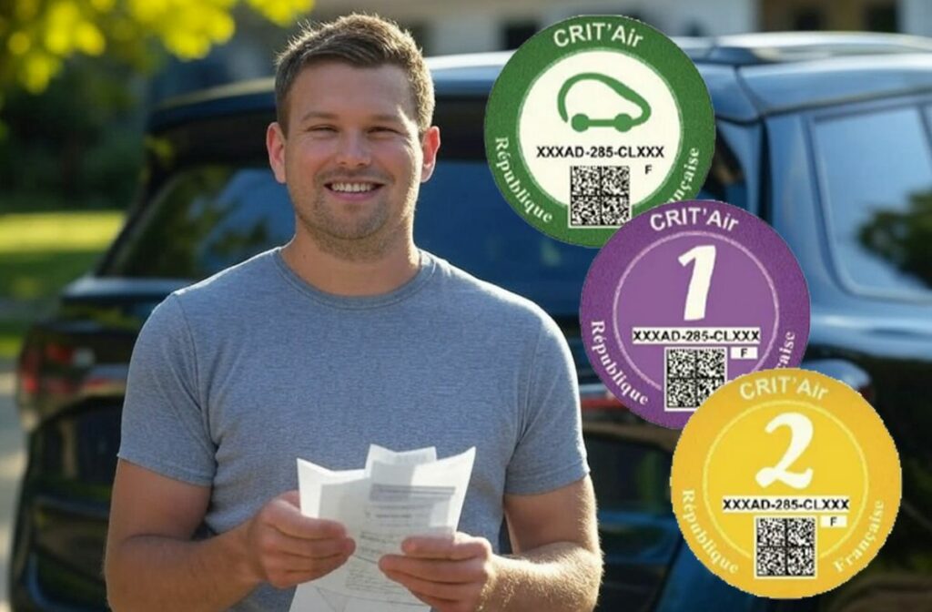 Vignette Crit’Air : villes où elle est obligatoire et les prix associés ...