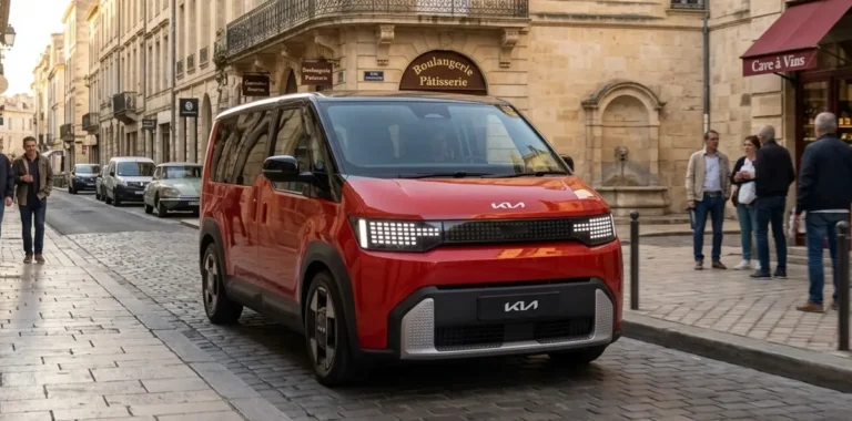 Kia PV7 2027 : prix en France, autonomie, performances et équipements du grand van électrique